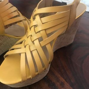 cute yellow wedges!!!